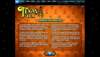 Texas Tea Free Slot