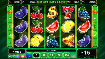 Free Online Slot Game Burning