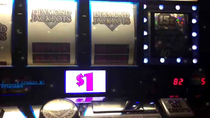 Diamond Jackpots Slot Machine