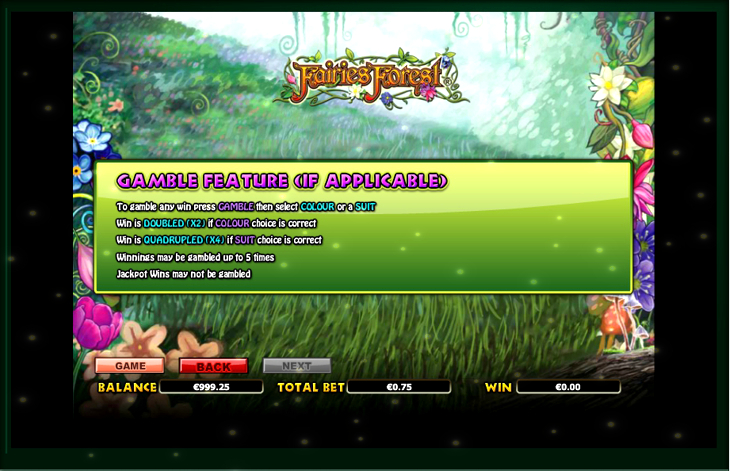 Forest Fairies Slot Machine Online