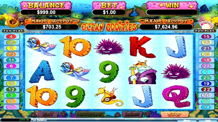 Free Ocean Oddities Slot Machine