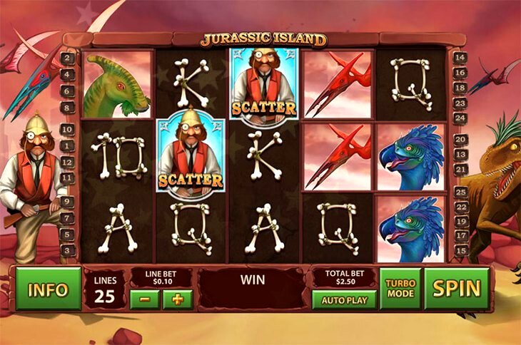 Jurassic Island Slot