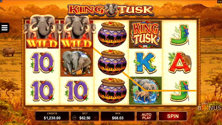 King Tusk Slot Machine