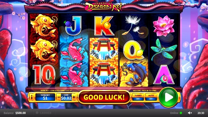 Legend of Dragon Koi Slot