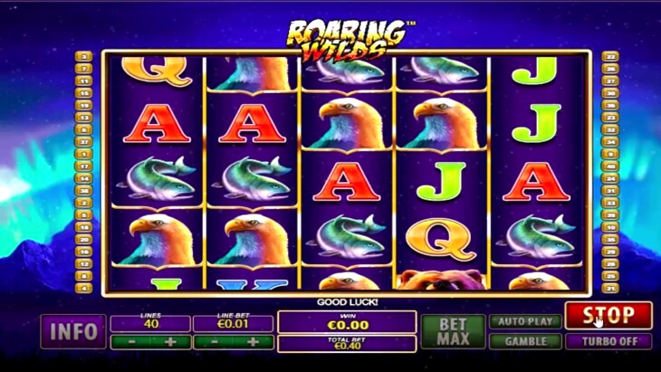 Play Roaring Wilds Slot