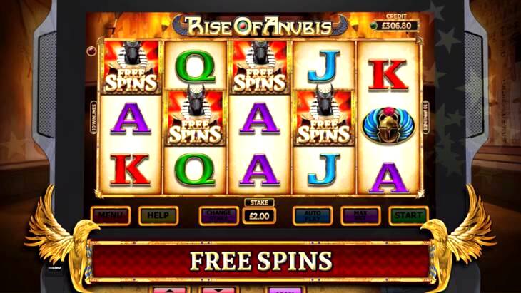 Rise of Anubis Slot Machine